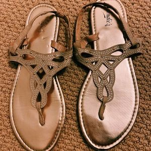 Gold Sandals